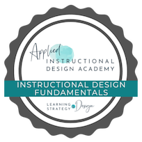 Instructional Design Fundamentals badge